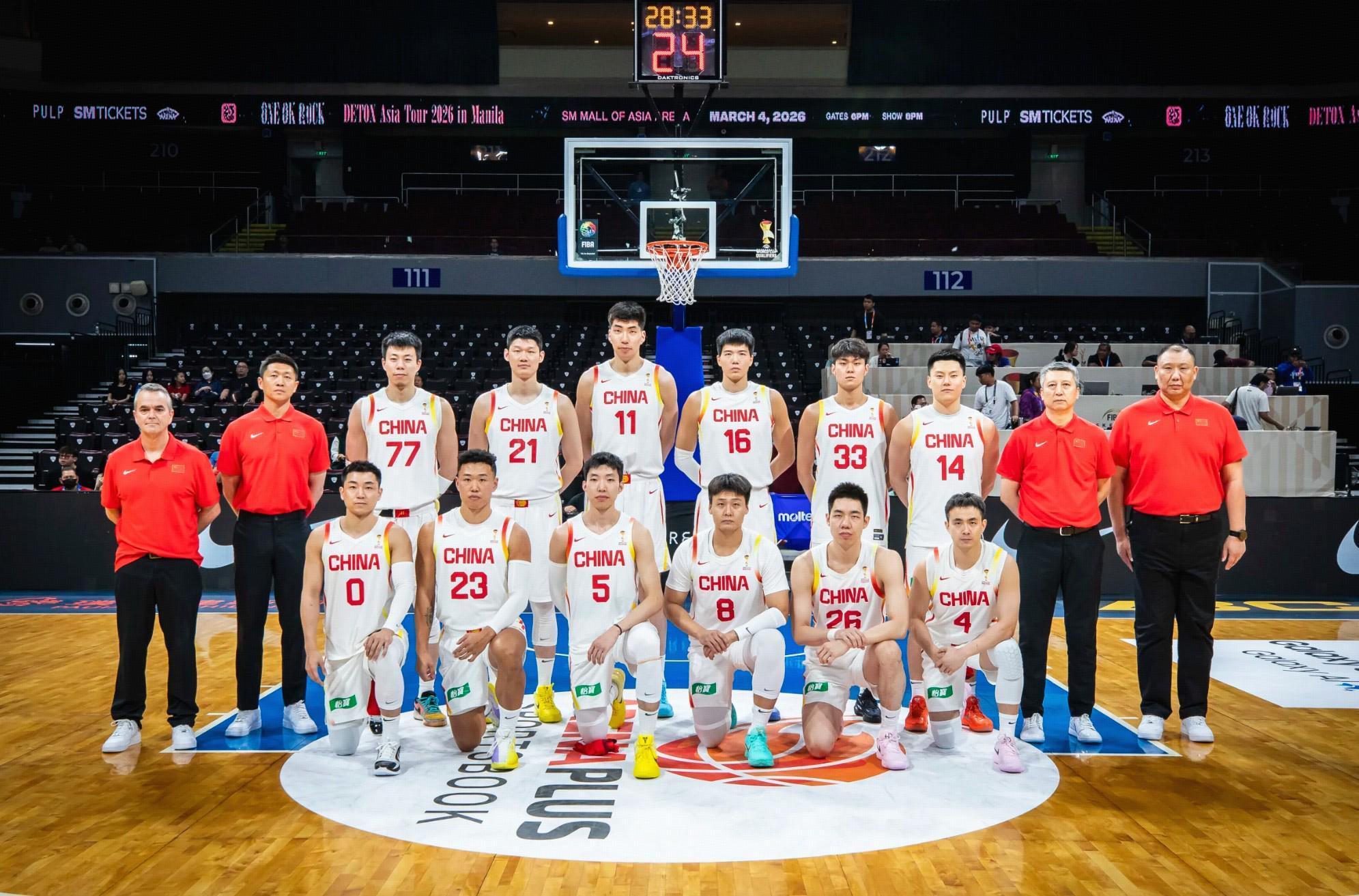 电子竞技-中国男篮vs中国台北首发：赵睿、贺希宁、朱俊龙、王浩然、胡金秋